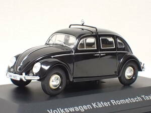 レア！1/43 VW ケーファー　ロメッチ　ビートル ４ドア　Volkswagen Kafer Rometsch Taxi 1953 