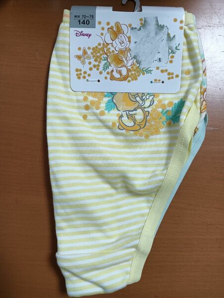 新品 ディズニー ミニーちゃん 女の子 2枚組