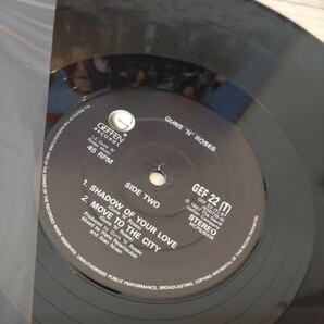 洋楽LPレコード◆Guns 'N' Roses「It's So Easy ・ Mr. Brownstone」（12インチ）/Geffen Records(GEF 22T)洋楽ロックの画像3