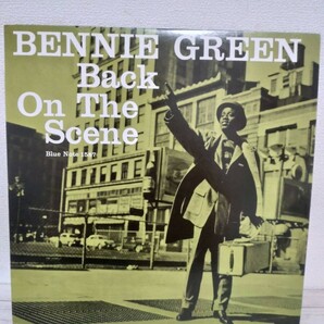 【白ラベル非売品LPレコード】白プロモ / Bennie Green / Back on the Scene / DY-5708-2（Not For Sale）/ Blue Note 1587の画像1