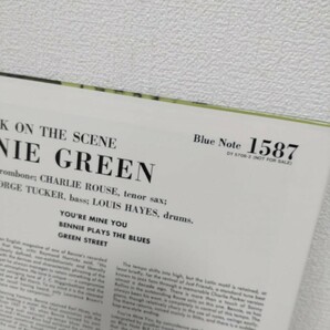 【白ラベル非売品LPレコード】白プロモ / Bennie Green / Back on the Scene / DY-5708-2（Not For Sale）/ Blue Note 1587の画像6