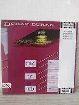 【帯付きLPレコード】 Duran Duran (デュラン・デュラン) RIO リオ EMS-91037 _画像7
