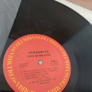 【シュリンク付きUS盤LPレコード】米盤 AEROSMITH/TOYS IN THE ATTIC/ATLANTIC PC 33479の画像4