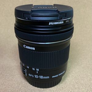 CANON EF-S 10-18mm F4.5-5.6 IS STM 美品