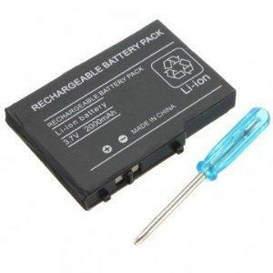 [ free shipping ]DS Lite 2000mAh high capacity battery -+ exclusive use tool attaching interchangeable goods 