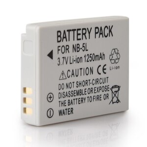 【送料無料】NB-5L NB5L Cannon キャノン リチウムイオンバッテリー 1400mAh IXY DIGITAL 95IS 互換品