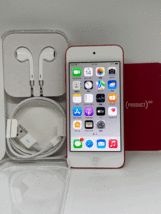 【新品バッテリー交換済み シリーズ最終モデル】 Apple iPod touch 第7世代 32GB (PRODUCT) RED レッド 【完動品 1円スタート】_画像1
