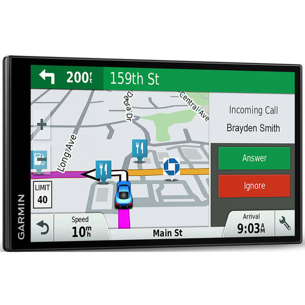 北米全域 GARMIN Drivesmart 61LMT-S GPS ナビ６.95インチ 日本語も可 ハードケースサービス 送料無料 匿名配送 未使用