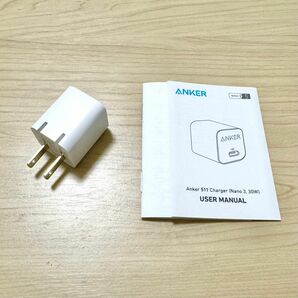 Anker 30W USB充電器 白 折り畳みプラグ AC アダプター iPhone iPad MacBook Airなど