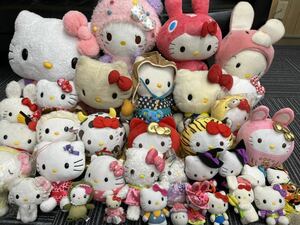 anrio サンリオ ハローキティ ぬいぐるみ まとめ 干支あり タグ付きあり キャラクター 猫 ネコ HELLO KITTY キティちゃん K-0403-03