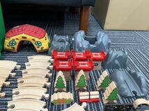 BRIO ブリオ おもちゃ まとめ 木製レール 汽車 線路 鉄道 乗り物 木のおもちゃ 玩具 幼児 子供 K-0415-04 _画像4