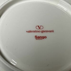 箱入り 未使用品 valentino garavani カップ ソーサー 4客セット Sango MAGNA ヴァレンチィノガラヴァーニ 洋食器 花柄 K-0417-09 の画像5