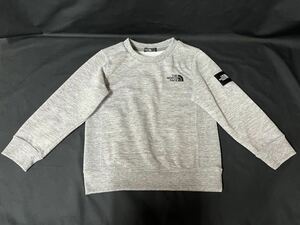 THE NORTH FACE ノースフェイス 子供服 トレーナー 120㎝ グレー系 NTJ12117 K-0423-06