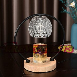  candle warmer wooden aroma lamp i less -step style light aroma diffuser aroma candle indirect lighting nai playing cards 