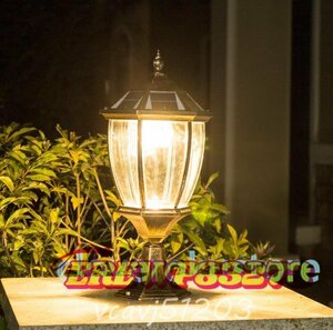 ソーラーライト ウォールライト 防水ガーデンライト 2色転換 別荘街灯 照明 屋外用 庭