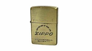 希少●ZIPPO ジッポ●ZIPPOロゴオイルライター●1987年製 艶消しゴールド ロゴ 金 Ⅲ