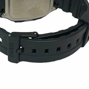 動作OK●カシオ●AE-1200WH●スクエア型デジタル腕時計 ブラック 黒 クオーツ メンズ レディース ラバーの画像4