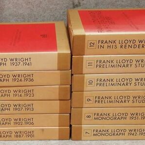 フランク・ロイド・ライト 全集 1～12巻 全巻 FRANK LLOYD WRIGHT MONOGRAPH モノグラフ 建築 写真集 33-4の画像2