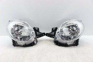 美品　キャストスタイル　LA250S　ハロゲン　レベ付　ヘッドライト　左右　コイト　100-69021　刻印H　313902-313903