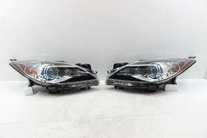 美品　アクセラ　BLFFP　ヘッドライト　左右　キセノン　HID 　AFS付　コイト　100-41833　打刻ケ　レべ付　314210-314211