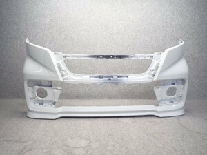 スペーシア　カスタム　MK53S　純正　フロントバンパー　ZVR　ホワイトパール　71711-79R5　313634/D3-4