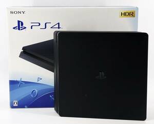 【 FW：7.50 】1円スタート 中古ゲーム機 Playstation4 500GB CUH-2100AB01 ジェット・ブラック プレステ PS4 プレイステーション