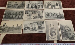 Art hand Auction rarebookkyoto h101 戦前中国 清末 支那風俗絵葉書 1910年 金光堂 写真が歴史である, 絵画, 日本画, 花鳥, 鳥獣