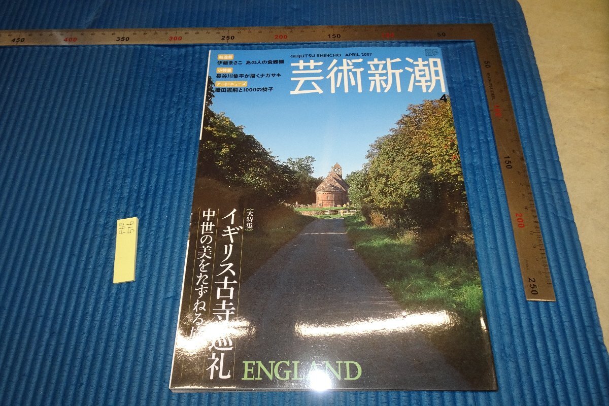 rarebookkyoto F6B-516 Pilgrimage to Old British Temples 4 Gejutsu Shincho Magazine Special Feature 2007 Photographs are history, painting, Japanese painting, flowers and birds, birds and beasts