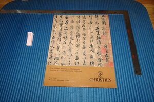 rarebookkyoto　F9B-472　CHRISTIE'S　中国古代絵画・李　群玉斎　目録　非売品　結果表付き　NEWYORK　1992年頃作　京都古物