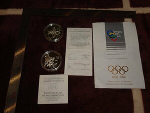 rarebookkyoto ｇ237　純銀製　正規店購入　記念銀貨　CANADA　限定　オリンピック記念　66g　1992年頃　中古　　