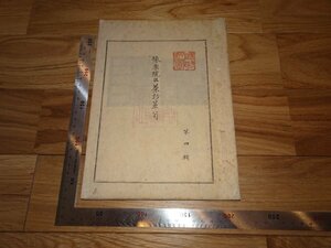 Rarebookkyoto　3FB-16　茶道　豫楽院公茶杓箪笥　近衞家　陽明文庫　第4　非売品　1945年頃　名人　名作　名品