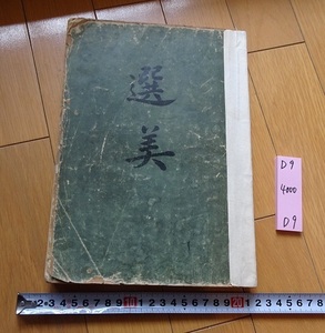 rarebookkyoto D9　選美　1918　土井選美堂美術部　土井久吉　長尾雨山　今尾景年　井口華秋　日本　書画　美術