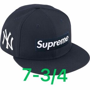 Supreme MLB Teams Box Logo New Era "Navy"