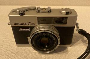 672 KONICA C35 KONICA HEXANON 38? F2.8 フィルムカメラ カメラ コンパクト