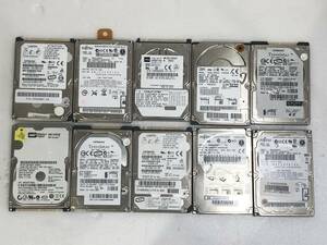 HDD жесткий диск IDE суммировать 10 шт. 2.5 дюймовый 812MB 20GB 60GB 100GB Hitachi Fujitsu др. IBM рабочее состояние подтверждено формат settled текущее состояние товар AD122000