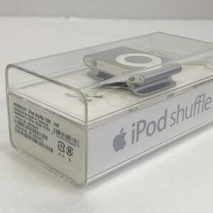 未開封品 Apple アップル iPod Shuffle 第2世代 シルバー 1GB MA564J/A AD133000の画像3