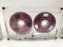 カセットテープ 使用済 録音済 未確認 TEAC ティアック オープンリール型 ノーマルカセットテープ SOUND 46X 現状品 AD132000_画像9