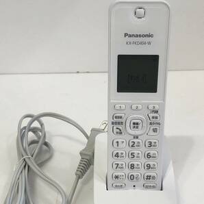 Panasonic パナソニック 電話機 子機 KX-FKD404-W 子機用充電台 PNLC1058 通電確認済 現状品 AD090060の画像1