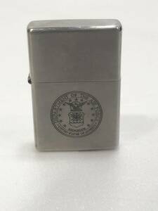 ZIPPO SOLID TITANIUM ソリッドチタニウム MCMXLVII DEPARTMENT OF THE AIR FORCE 2001年製 チタン ジッポライター 現状品 AD094000