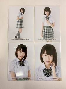 HKT48 LE SSERAFIM. side . good October 2016 life photograph 4 pieces set 