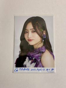  Nogizaka 46 Inoue peace 2023 April Ⅲ rare R life photograph 