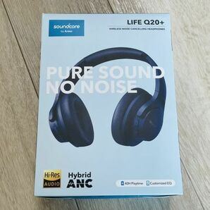 新品 未使用 Anker Soundcore Life Q20+ Bluetooth 5.0 ワイヤレス ヘッドホン アクティブノイズキャンセリング ノイキャン アンカーの画像1