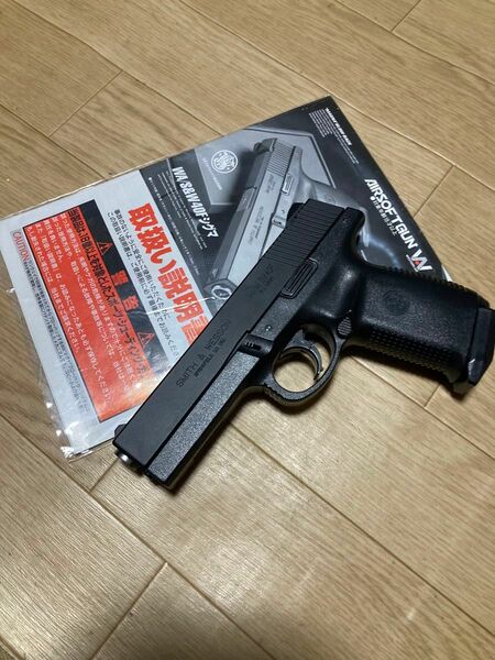 wa ウェスタンアームズ　s&w シグマ40F s&w刻印バージョン　ガスガン リペイント