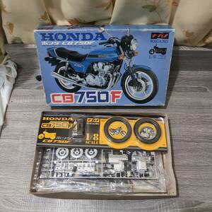 【プラモデル】 ホンダ CB750F 1/8 ナガノ NO.14 HONDA オートバイ バイク 大人気 レア ミニチュア 名車 昭和レトロ