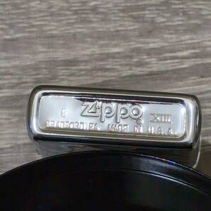 【ジッポ】 香港 竜 Zippo 2個セット 灰皿付き MADE IN USA アメリカ製 龍 Hong Kong 1997年製 2006年製 ドラゴン ヴィンテージ 両面加工の画像4