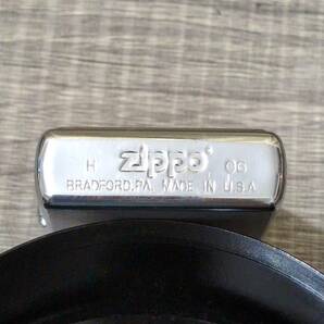 【ジッポ】 香港 竜 Zippo 2個セット 灰皿付き MADE IN USA アメリカ製 龍 Hong Kong 1997年製 2006年製 ドラゴン ヴィンテージ 両面加工の画像9
