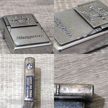 【ジッポ】 Zippo 限定品 2個セット SNAPPY'S 限定1000個 Snap-on ルパン三世 カリオストロの城 No.1216 MADE USA 2005 2002年 レトロ レア_画像10