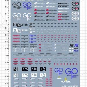 MG 1/100 ガンダム試作3号機 GP03S用水転写式デカール 並行輸入品の画像1