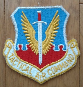 米空軍　TACTICAL AIR COMMAND パッチ