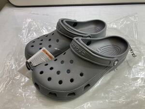 （4-61）クロックス　クラシック　27cm グレー　未使用　crocs